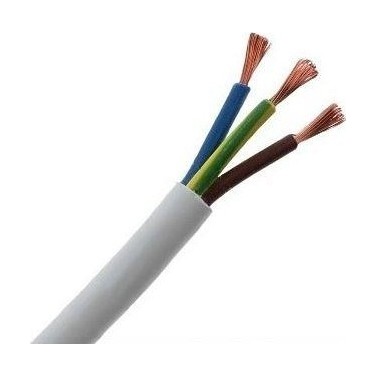 Öznur 3x2,5 TTR 3 Metre Beyaz Kablo 